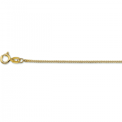 GEELGOUDEN GOURMET COLLIER 1,4 MM 45 CM 4004596 - 255692