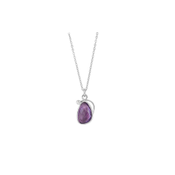 ZILVEREN COLLIER BREEZY AMETHIST 78502002 - 255960