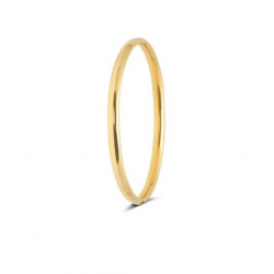 GLOW GEELGOUDEN SLAVENBAND MET ZILVER GEVULD 204.2465.60 - 255978