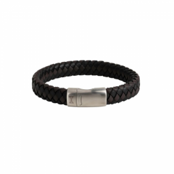 AZE JEWELS ARMBAND IRON JACK BLACK-BROWN AZ-BL005-K-210 - 256338