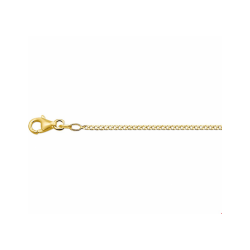 GEELGOUDEN GOURMET COLLIER 1.7 MM 50.0 CM 4004609 - 258212