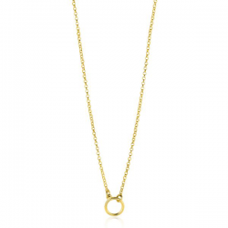 ZINZI COLLIER VERGULD OPEN RONDJE ZIC2523G - 257250