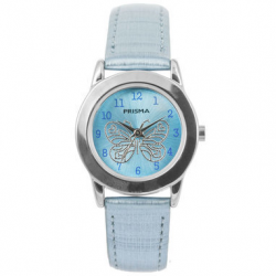 PRISMA KINDERHORLOGE BUTTERFLY LICHTBLAUW CW.184 - 257297