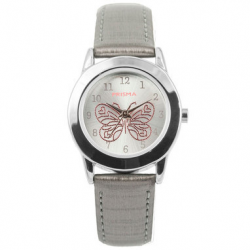 PRISMA KINDERHORLOGE BUTTERFLY GRIJS CW.186 - 257299