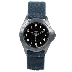 PRISMA KINDERHORLOGE BOLK BLAUW CW.258 - 257304
