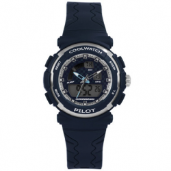 PRISMA COOLWATCH KINDERHORLOGE PILOT DIGITAAL BLAUW CW.272 - 257307