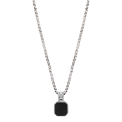 AZE JEWELS COLLIER ROLO ONYX ROCKS  AZ-NL010-A-060 - 257373