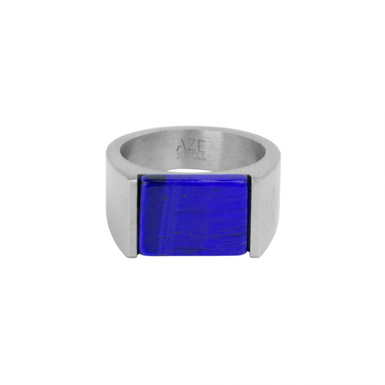 AZE JEWELS RING ROCKS LAPIS AZ-RG008-A-020 - 257384