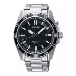 SEIKO HERENHORLOGE KINETIC STAAL 100M SKA785P1 - 259245