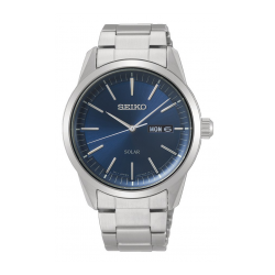 SEIKO HERENHORLOGE SOLAR BLAUW 100M SNE525P1 - 259244