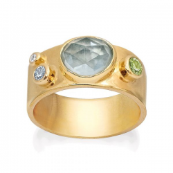 RABINOVICH VERGULDE RING CALM CREEK 81003351 - 257606