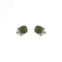 RABINOVICH OORKNOPPEN CROWN IMPERIAL MET GROENE SERPENTIJN 78905099 - 257611