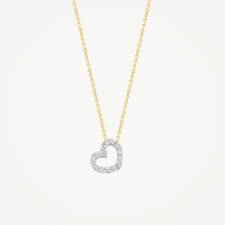 BLUSH GOUDEN COLLIER MET HART ZIRKONIA 3072YZI - 257725