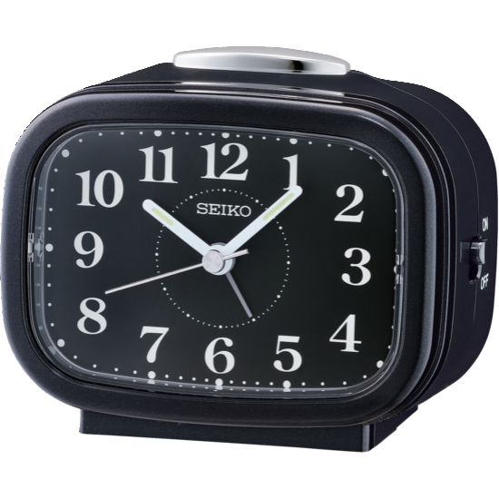 SEIKO WEKKER MATELLIC ZWART QHK060J - 257762