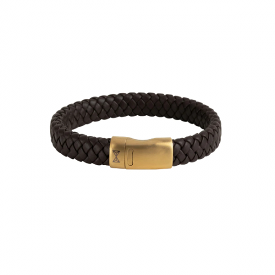 AZE JEWELS ARMBAND IRON JACK BROWN-DORE 21,0 CM. AZ-BL005-H-210 - 257855