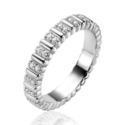 ZINZI ZILVEREN RING MET ZIRKONIA ZIR2686 - 258353