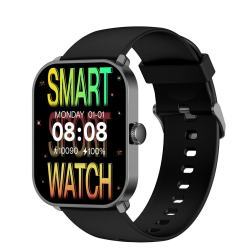 SMARTY 2.0 SMARTWATCH ZWART SILICONEN SW070A - 258389