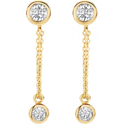 BLUSH OORKNOPPEN MET ZIRKONIA 7347YZI - 258548