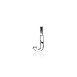 ZINZI HANGER ZILVER  LETTER J ZIH2140J - 258741