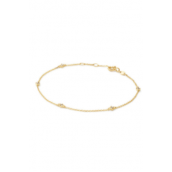 JACKIE FANTASIE ARMBAND MET WITTE TOPAAS JKB25.585 - 258848