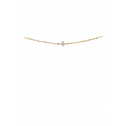 JACKIE FANTASIE COLLIER MET WITTE TOPAAS JKN25.585 - 258849