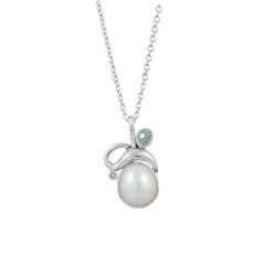 RABINOVICH ZILVEREN COLLIER AMAZE MET PAREL 81402065 - 258852