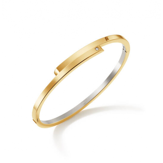 BOCCIA BANGLE TITAAN MET DIAMANT 0,02CT 03041-06 - 258994