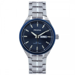 PRISMA HORLOGE CENTURY BLAUW STAAL P.2438/2 - 259175