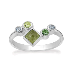 RABINOVICH ZILVEREN RING SQUARE 83203099 - 259284