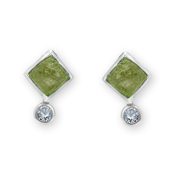 RABINOVICH ZILVEREN OORKNOPPEN SQUARE 83205099 - 259285