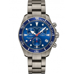 CERTINA DS ACTION BLUE CHRONO TITANIUM C0484174404100 - 259397