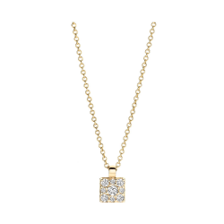 BLUSH GOUDEN COLLIER MET ZIRKONIA 3205YZI - 259403