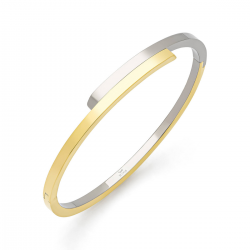 BOCCIA TITANIUM SPANG ARMBAND BICOLOR 03041-05 - 259425