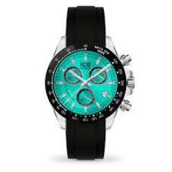 ice watch clear black turquoise 41mm chrono 025633 - 259517