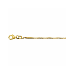 GEELGOUDEN GOURMETTE COLLIER  1.6 mm  45.0 CM 4004598 - 255699