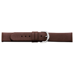 PEBRO HORLOGEBAND DONKERBRUIN LEER XL 17016 - 259528