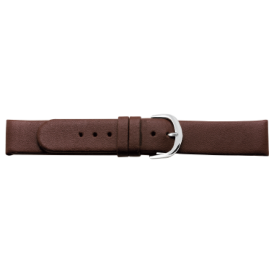 PEBRO HORLOGEBAND DONKERBRUIN LEER XL 17016 - 259528