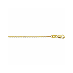 GEELGOUDEN ANKER COLLIER 1.3MM 4010824 - 258751