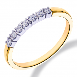 14 KRT G/W RING 7-0.14 CRT H SI GGA1994 14K - 259544