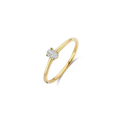 BLUSH GOUDEN RING MET LG DIAMANT 0.20 CRT LG1078Y - 259566