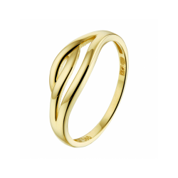 GEELGOUDEN FANTASIE RING  4018604 - 259180