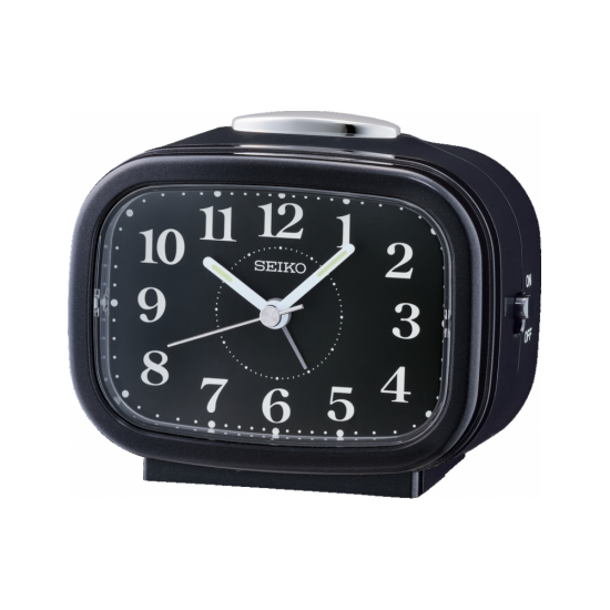 SEIKO WEKKER MATELLIC ZWART QHK060J - 257762