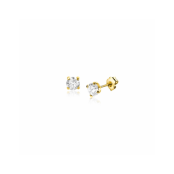 ZINZI GOUDEN OORSTEKERS 3MM MET ZIRKONIA ZGO475 - 259223