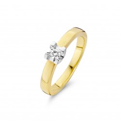 MORI RING MEMOIRE MET 0.25 KRT BRILJANT 706110525 - 3023