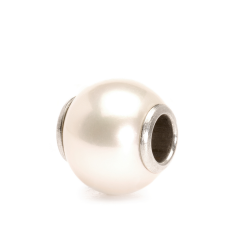 TROLLBEADS BEDEL ZILVER PAREL WITTE PAREL TAGBE-00085 - 252940