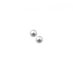 ZILVER PAREL OORKNOPPEN 3 MM 1009519 - 25197