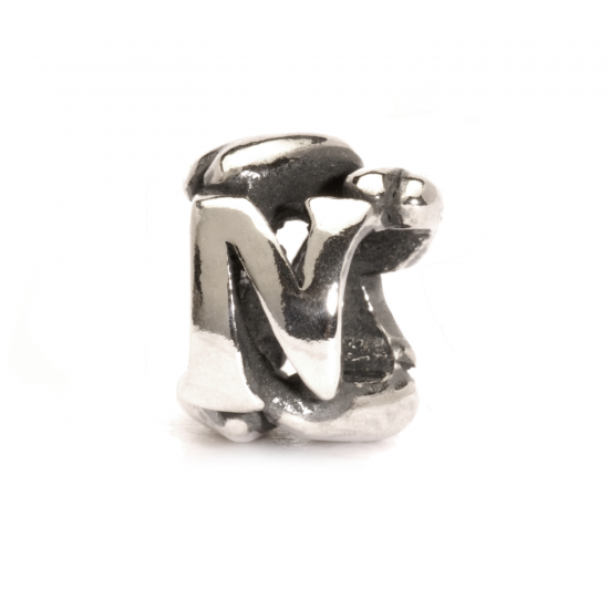 TROLLBEADS ZILVER LETTER N TAGBE-10073 - 22721
