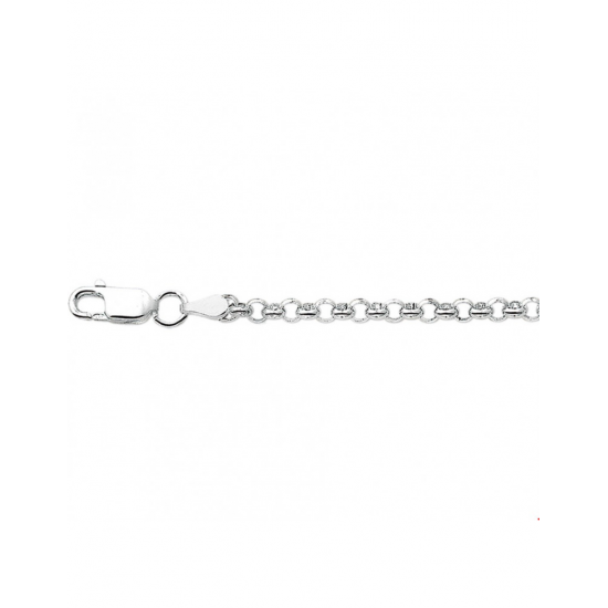 ZILVEREN GOURMET ARMBAND 4.3MM 1001794 - 41335