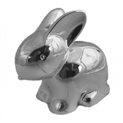 VERZILVERDE SPAARPOT KONIJN 08451 - 42374