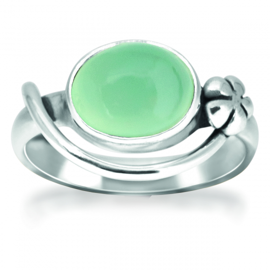 RABINOVICH RING ZILVER MET CHALCEDOON 56603008 - 42565